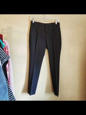 Banana Republic Ryan Black Straight Leg Women's Pants